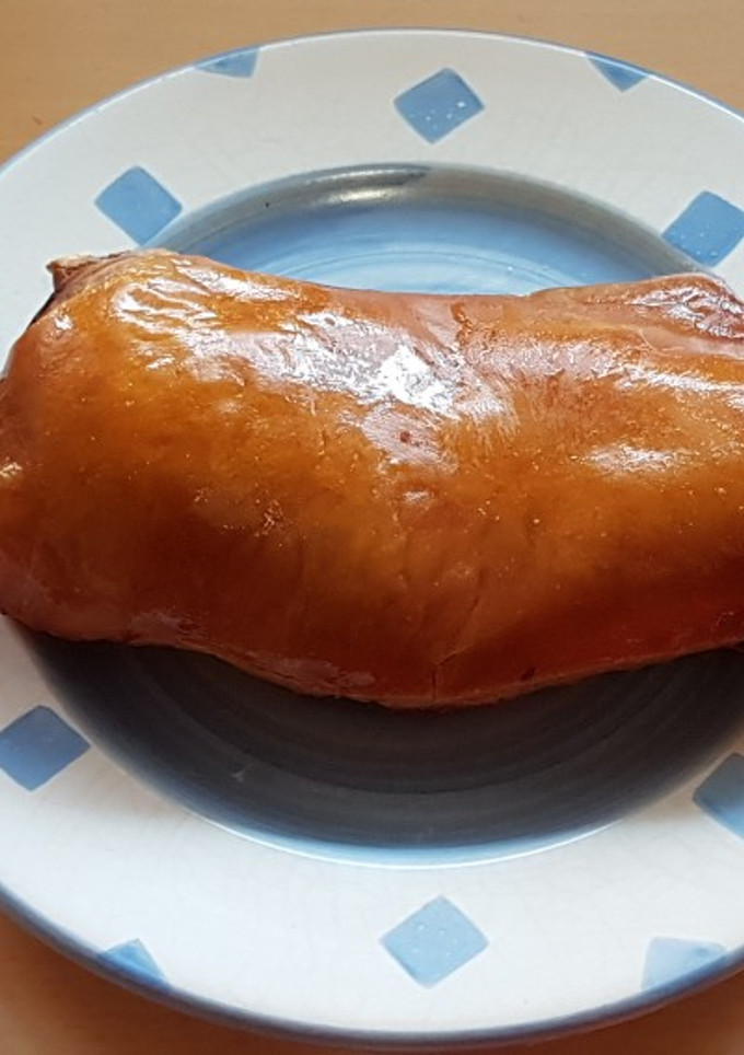 Una foto de Cochinillo asado en crock pot a cocción lenta y baja temperatura