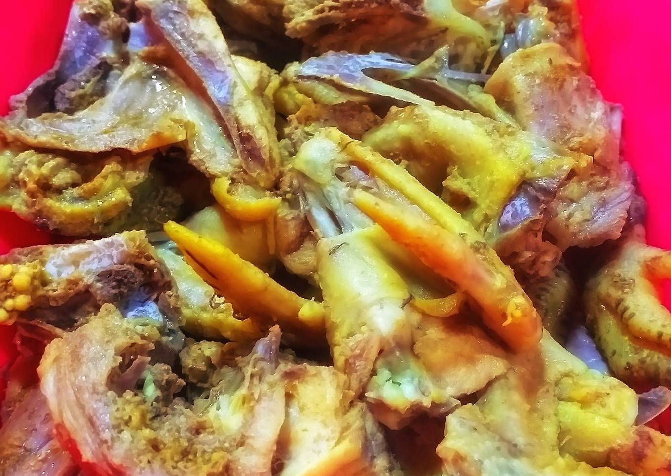 32. Ayam goreng kampung bumbu kuning