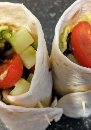 Une photo de Tortillas végans légères et délicieuses