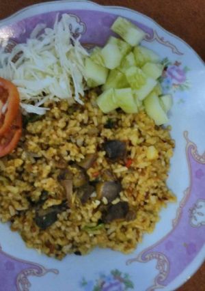 Foto resep Nasi goreng ampela ati ayam