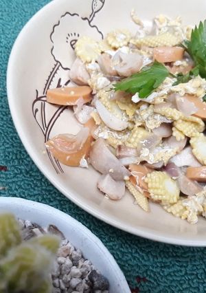 Foto resep Oseng telur