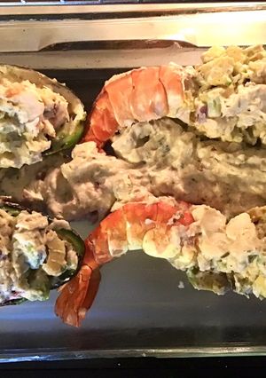 A picture of California Farm Lobster Boursin Thermidor.