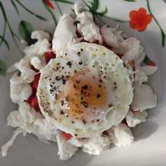 Une photo de Risotto de betterave