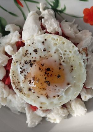 Une photo de Risotto de betterave