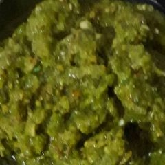 Coriander and Cashew dip A picture of Coriander and Cashew dip.