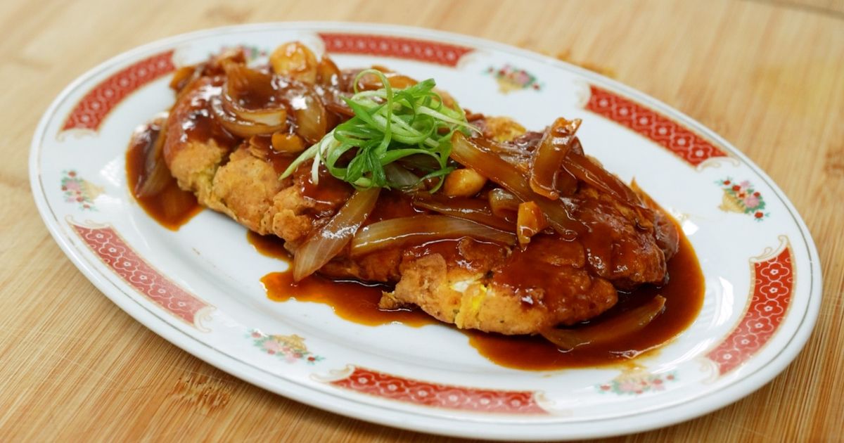 Tahu Telur Crispy / Steak Tahu Devina Hermawan