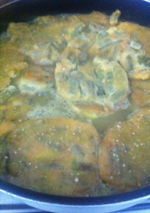 Una foto de Tortitas de ejote