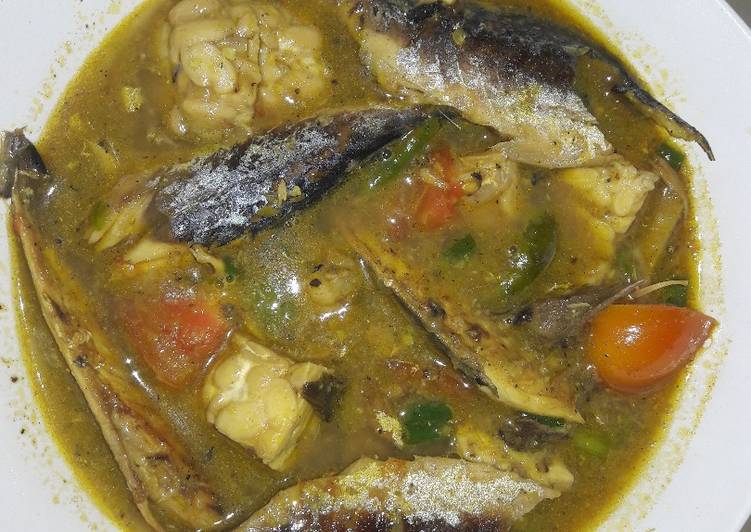 Ikan pindang bumbu kuning