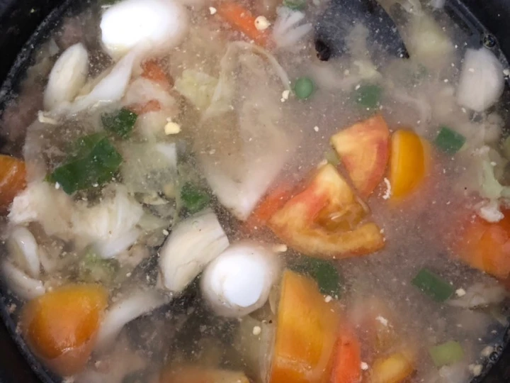 Cara Mudah Menyiapkan Resep Sayur Sop Daging Sapi dan Telur Puyuh yang Enak