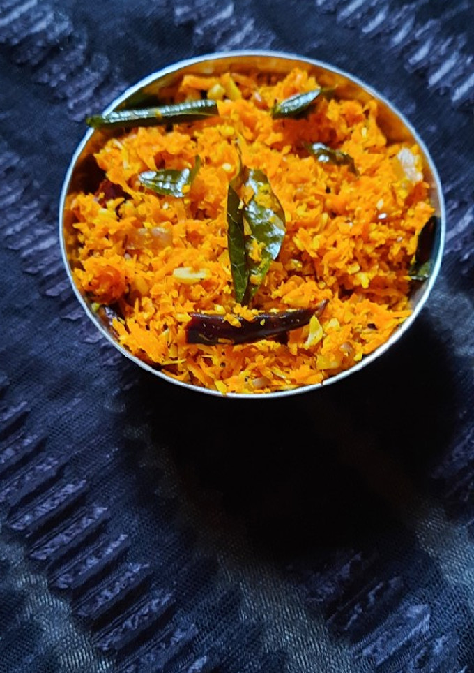 கேரட் பொரியல் செய்முறை முக்கிய புகைப்படம்