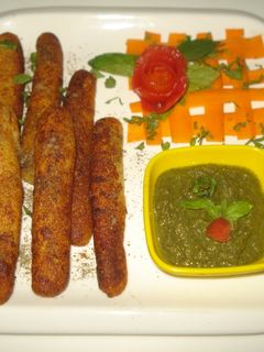 आलू सूजी फिंगर्स (Aloo Suji fingers recipe in Hindi) रेसिपी मुख्य फोटो