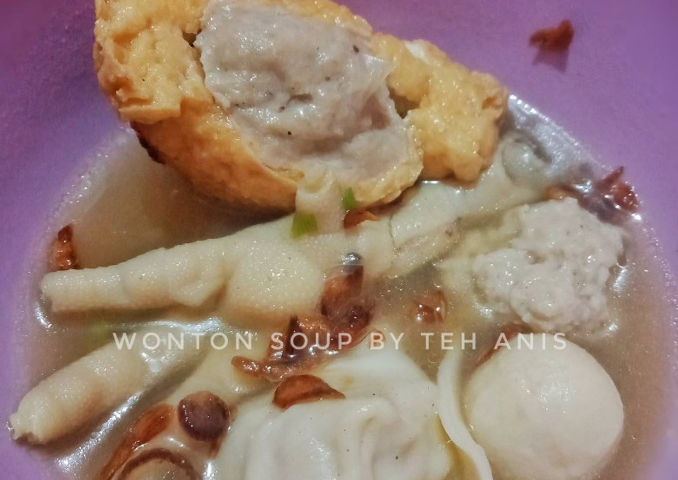 Pangsit Kuah/Wonton Soup 2.0