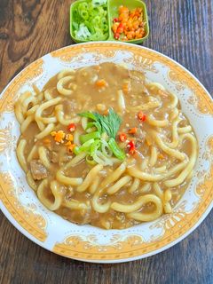 Foto resep Beef Curry Udon
