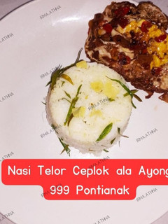Foto resep Nasi Telor Ceplok ala Ayong 999 Pontianak🍳