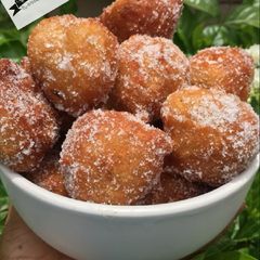 A picture of Coconut puff puff.