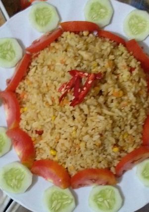 Foto resep Nasi goreng jagung wortel