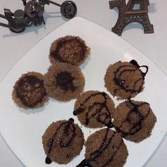 A picture of Chocolate idli.