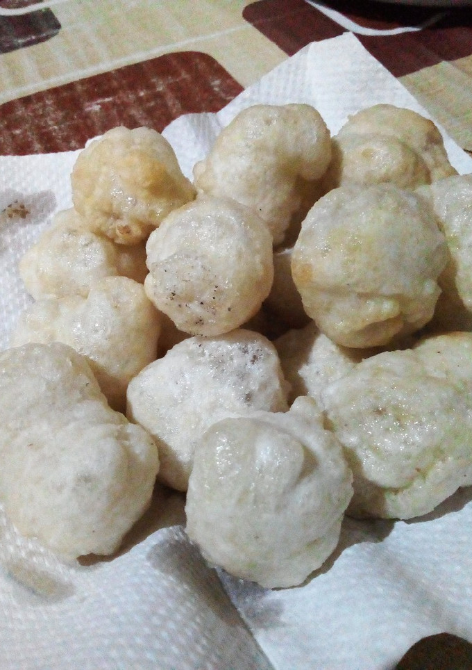 Foto resep Cimol kopong anti meledak super simpel