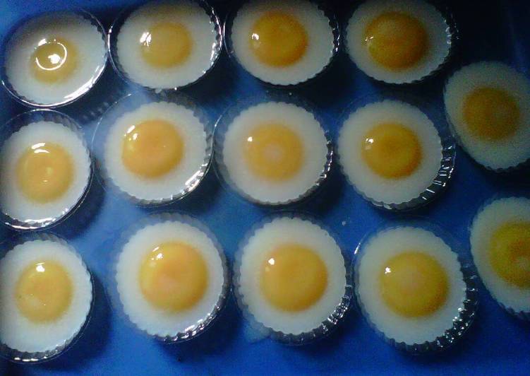 Puding telor ceplok