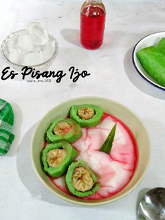 Foto resep Es Pisang Ijo