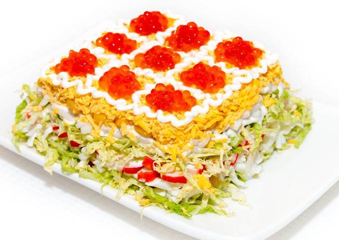 Красивый Новогодний Салат Красивый Новогодний Салат
