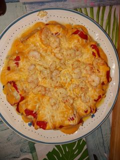 Una foto de Pimientos de piquillo rellenos de bacalao y gambas