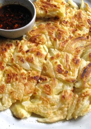 A picture of Onion Pancake.