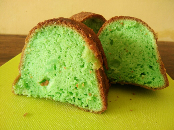 Resep Bolu pandan klasik putih telur, Sempurna