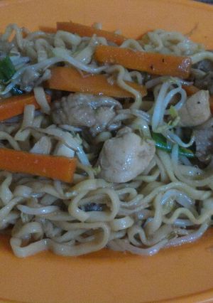 Foto resep Tumis mie sayur