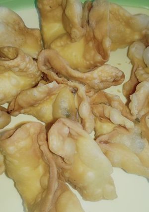 Foto resep Pangsit goreng home made simpel