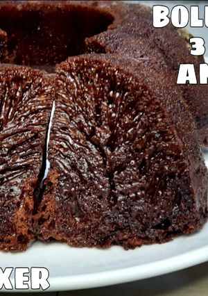 Foto resep Bolu karamel 3 telur sarang semut anti gagal