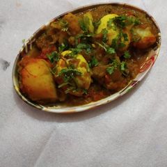 Egg potato curry A picture of Egg potato curry.