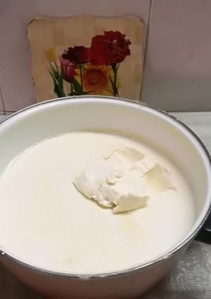صورة لوصفة لبن بلدي