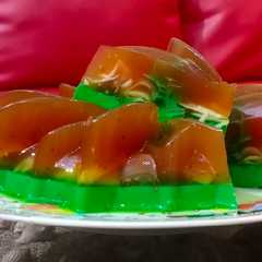 Puding gulmer lapis pandan রেসিপির প্রধান ছবি