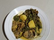 Gambar gulai pucuk ubi dgn ikan