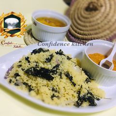 A picture of Dambun cous cous.