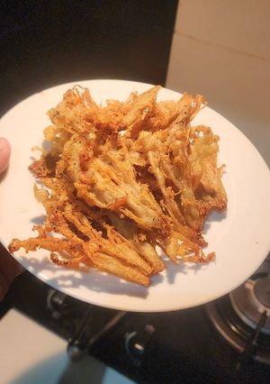 Foto resep Crispy Jamur Enoki