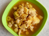 Mpasi 1 tahun Tofu Ayam kuah