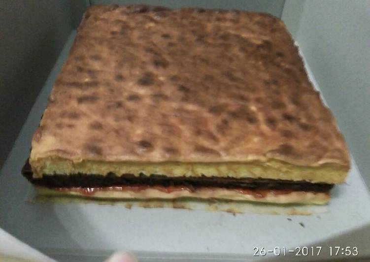 Langkah Mudah untuk mengolah Lapis Surabaya Klasik Anti Gagal