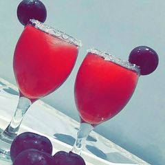 A picture of Aloo bukhara juice by chef tayyaba.