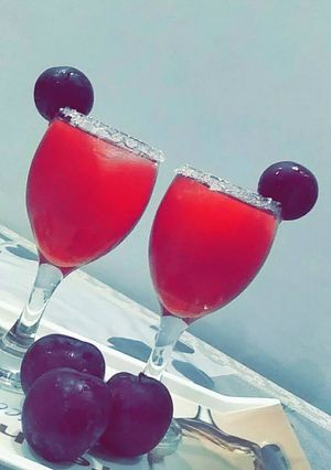 A picture of Aloo bukhara juice by chef tayyaba.