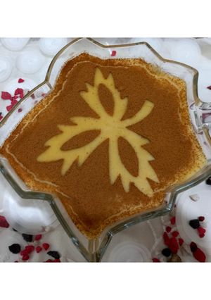 عکسی از دستور 🌼فرنی با آرد نخودچی