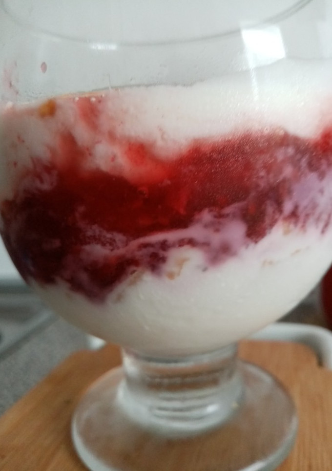 Una foto de Yogurt griego a mi estilo