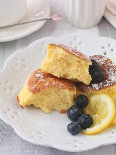 日式舒芙蕾鬆餅 的食譜成品照片