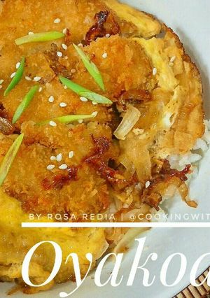 Foto resep Oyakodon (Chicken Katsu & Egg Donburi)