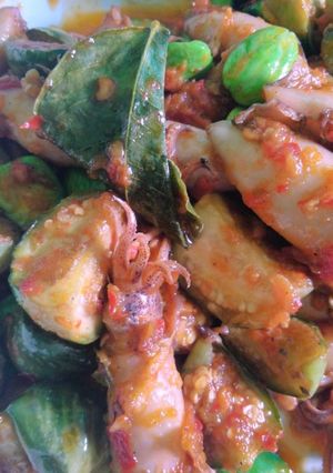 Foto resep Balado Cumi asin terong bulat