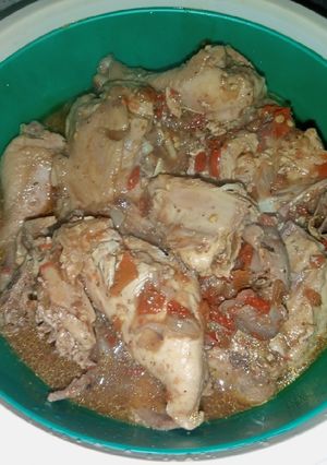 A picture of Chicken Pepper Soup.