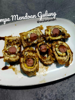 Foto resep Tempe Mendoan Gulung