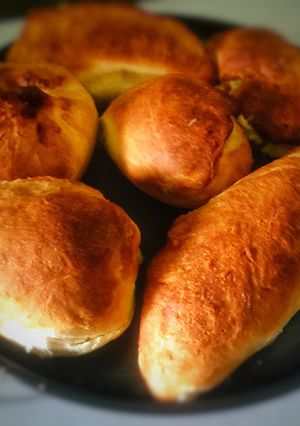 Hình của món Bánh mì bơ sữa(từ nồi chiên không dầu).