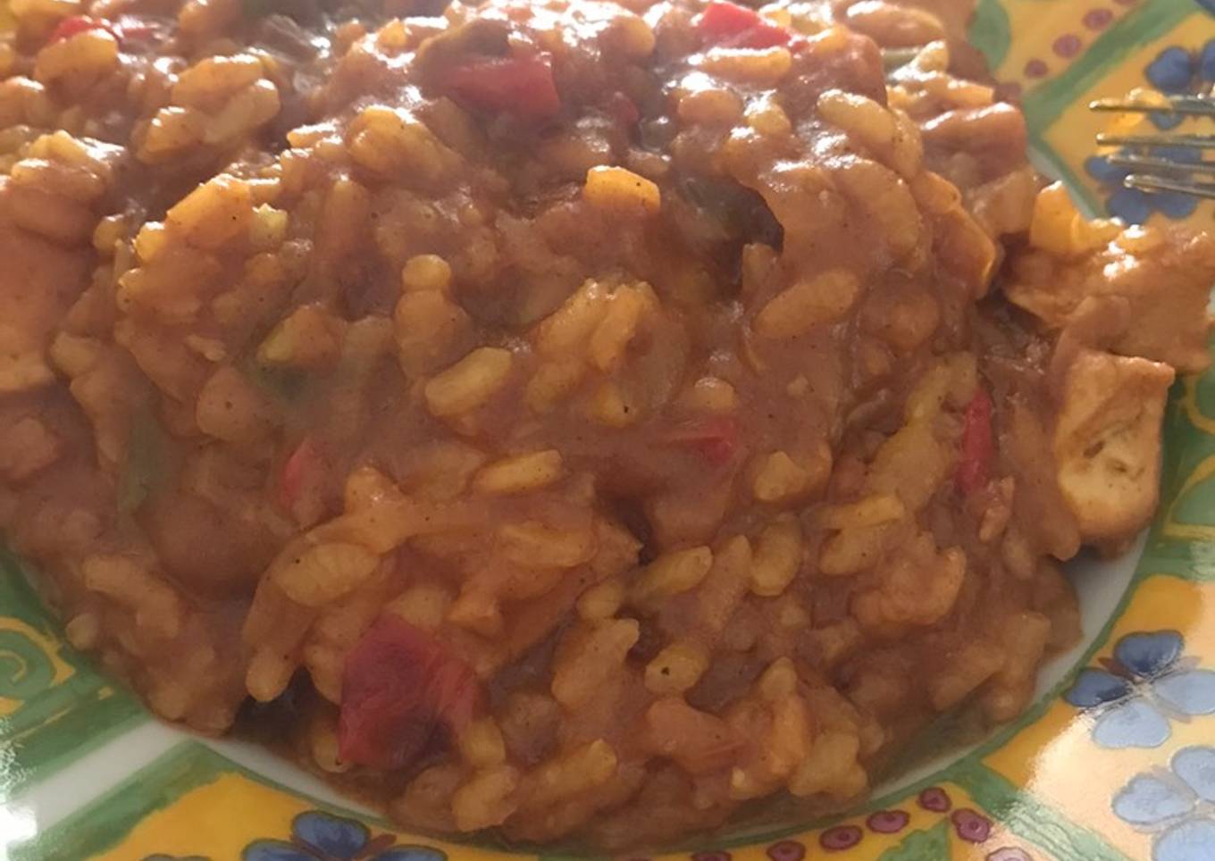 Arroz con pollo al curry [OLLA GM]